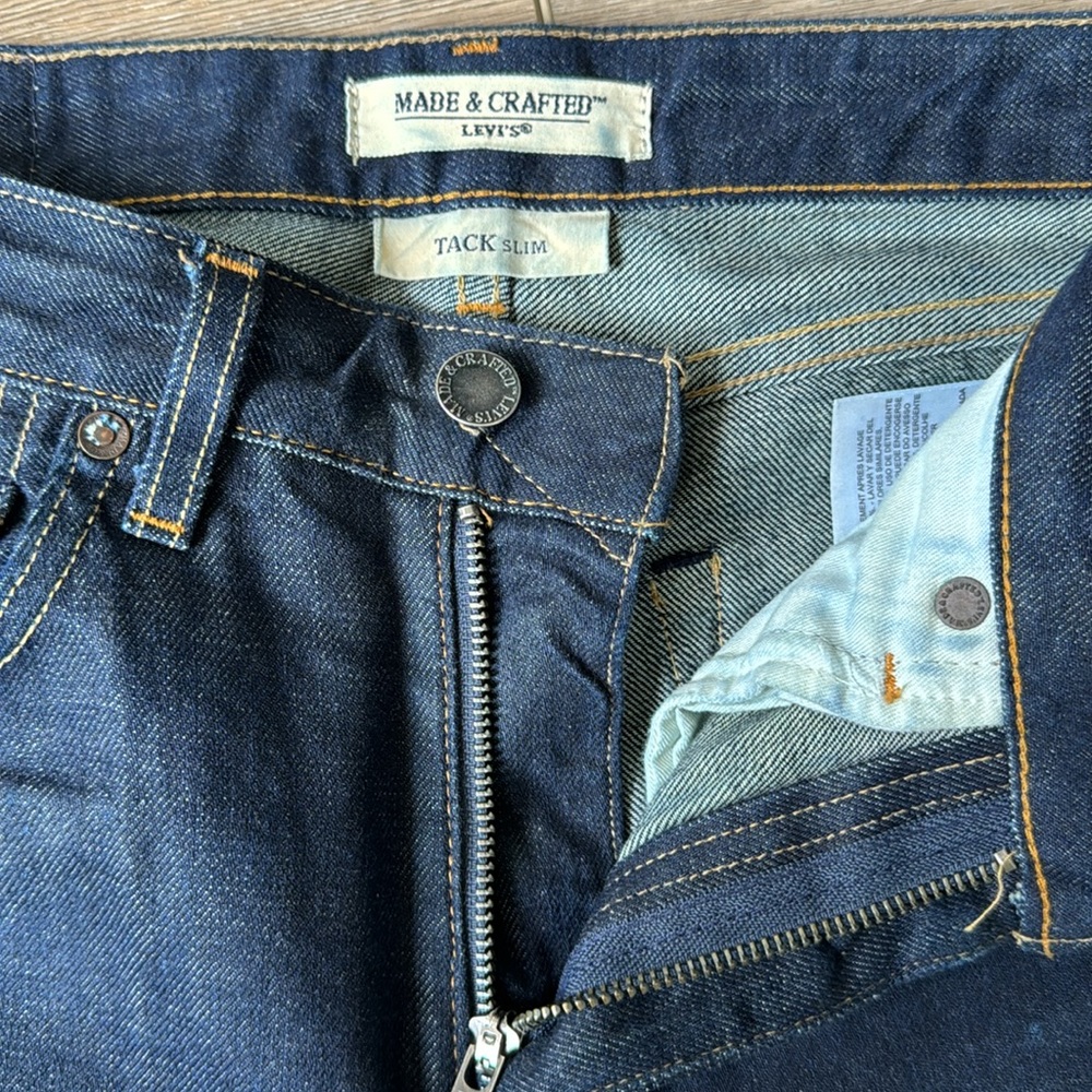 Levi’s Made & Crafted - Tack Slim Jeans - Size 31 - Picture 7 of 10